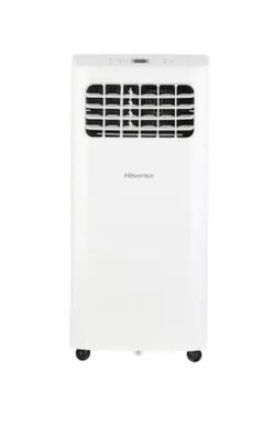 Hisense 5000-BTU DOE (7000-BTU ASHRAE) 115-Volt White Vented Portable Air Conditioner