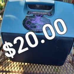 Igloo Playmate Cooler With Stickers $20.00 In Excellent Condition  O.B.O 