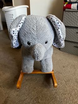 Pottery Barn Rocking Elephant