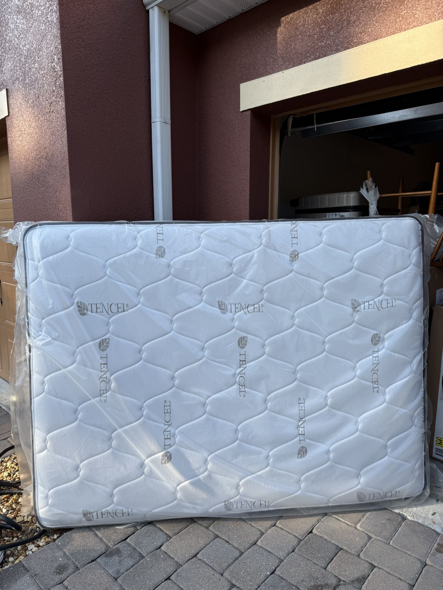 Queen Mattress + Box Springs (New)