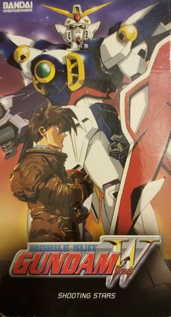 Gundam W ( Anime ) VHS Shooting Stars