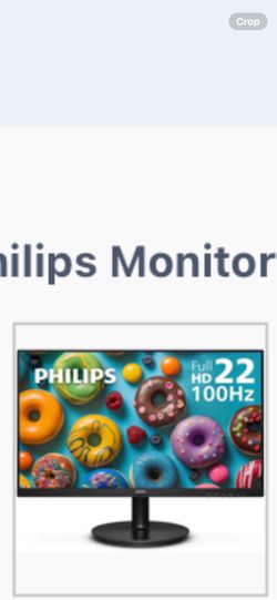 Philips Monitor New $50