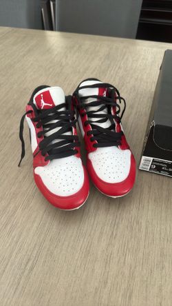 Football Cleats - Nike Jordan 1 Low TD (size 9) - $80
