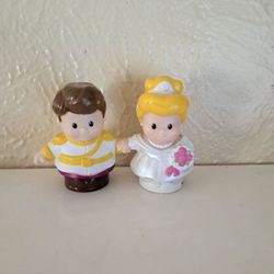 Little People Cinderella & Prince Charming White Wedding
