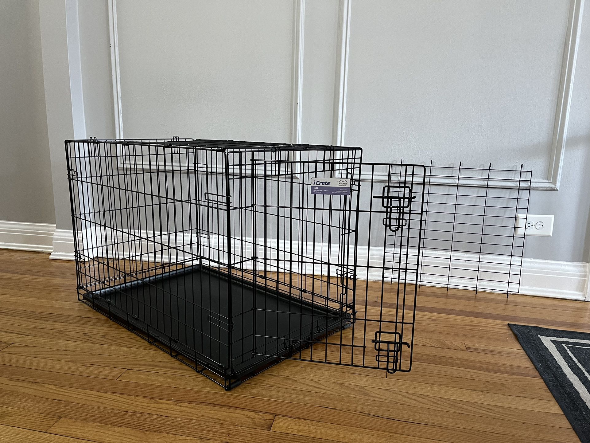 Dog Crate - Includes Crate Cover and Bed/Mat