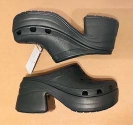 Crocs Unisex Classic Siren Clogs Platform Wedge Sandal - Men 11 / Women 13 - NEW