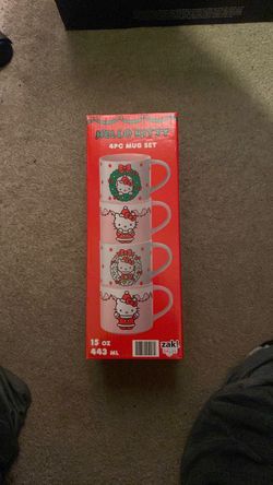 Zak Hello Kitty 4 Piece Mug Set