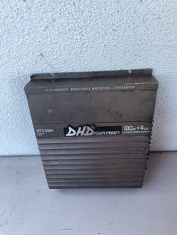 DHD Power Crusier NTX-204-100 Watts 4-Channel Amplifier Crossover
