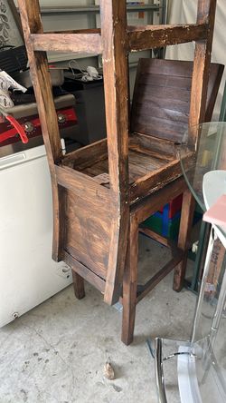 Wood chairs 2x $60