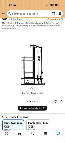 Marcy weight cage only