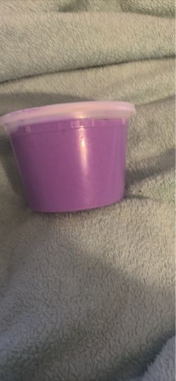 Purple home made slime