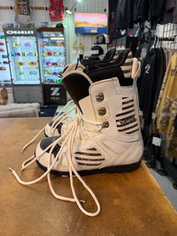 free pair of Burton size 12 snowboard boots when purchase a snowboard and bindings at sin city snowboards