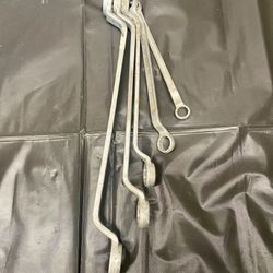 USA 5 Piece Set Of Standard Box End Wrenches