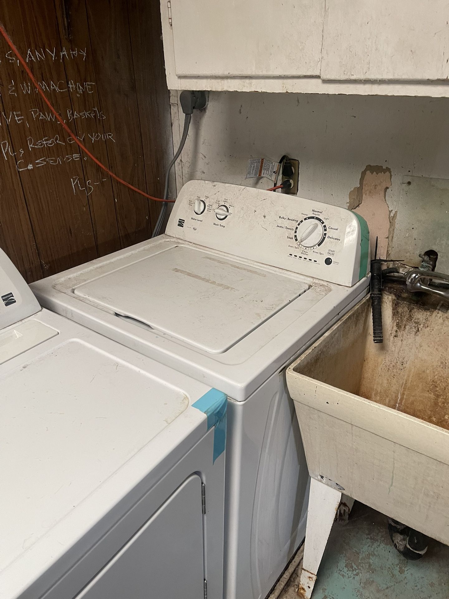 Washing machine And Dryer Both $200