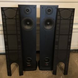 Polk Audio R30 Two-Way video Shielded Floorstanding Speakers Black