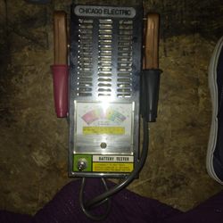 Chicago Electric Battery Tester 
