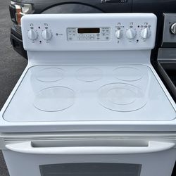 GE profile glass top convection oven