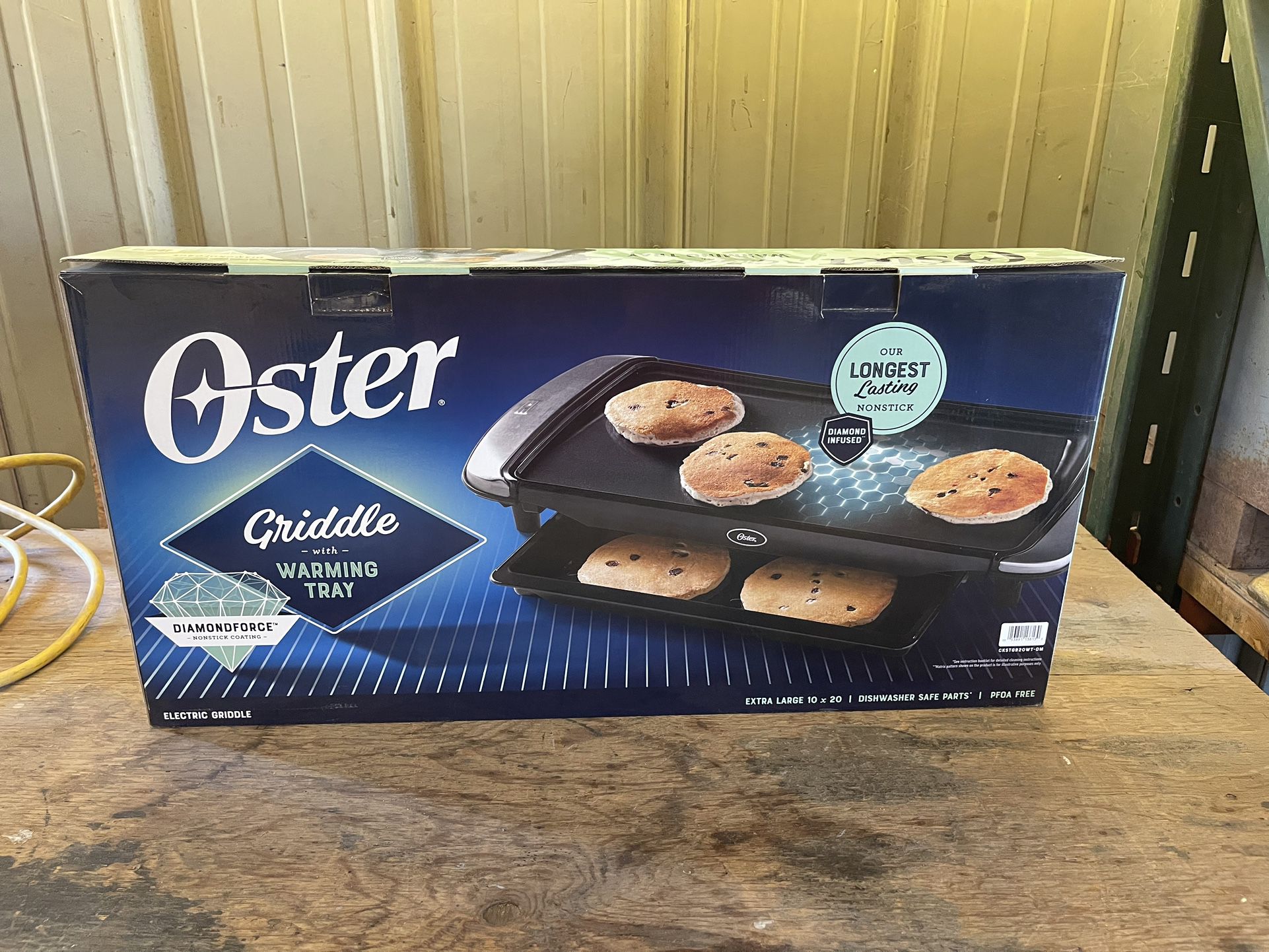 Oster Griddle with Warming Tray 