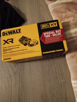 Dewalt XR 20 Volt Battery And Charger
