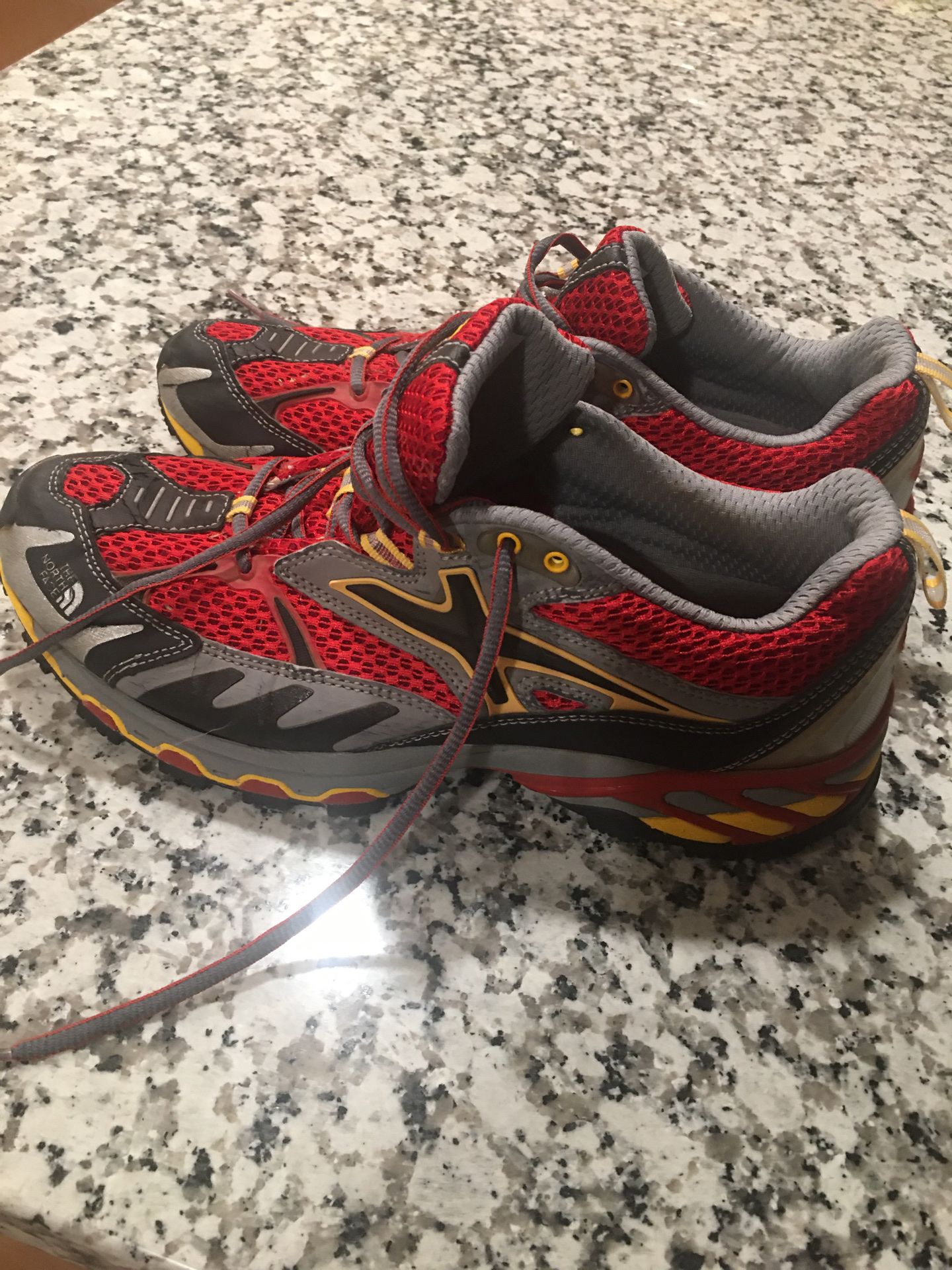 Northface Men’s running shoes, 8 1/2
