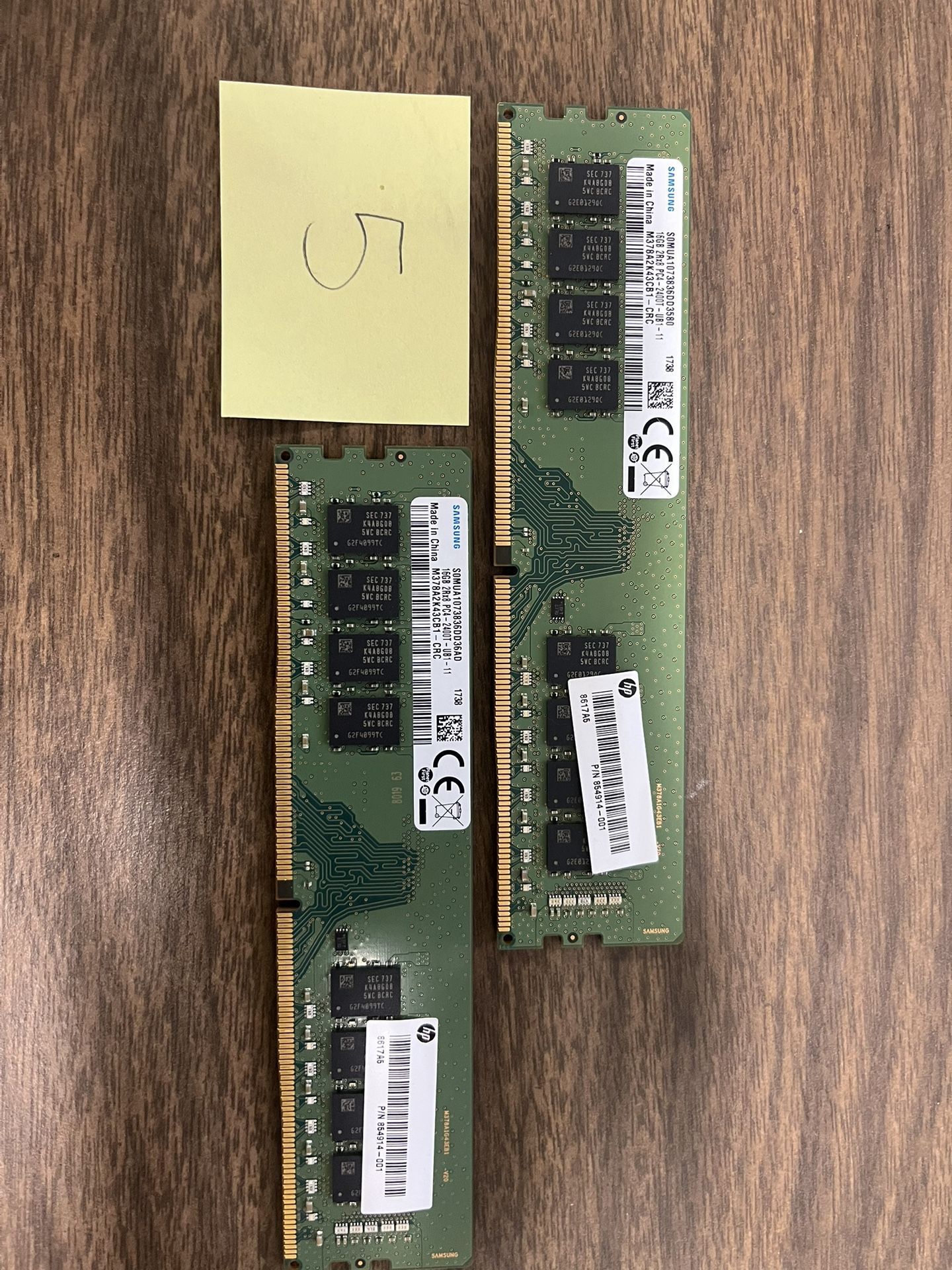 32GB DDR4-2400 Desktop Ram (2x16GB) #5