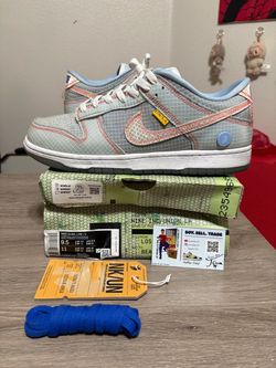 Size 9.5 - Nike Dunk Low x Union LA Passport Pack - Argon