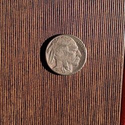 Buffalo Nickel 1929S XF Au 