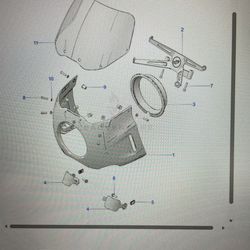 2023 Indian sports chief fairing and windshield