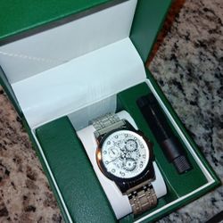 Stainless Steel Wrist Watch