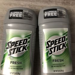 Speed Stick Men's Deodorant, Fresh ~ Both for $5