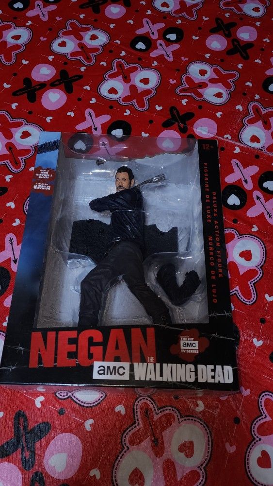 McFarlane Toys The Walking Dead Deluxe Action Figure Negan 10” 

