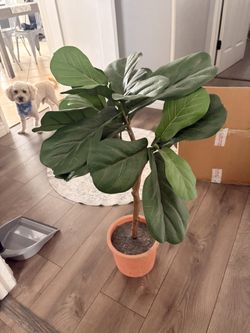 Fake tree plant