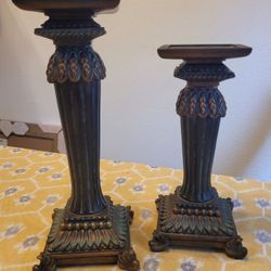 Party Lite Pillar Candle Holders