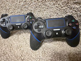 2 PlayStation 4 Controllers PS4 (Parts/Repair)