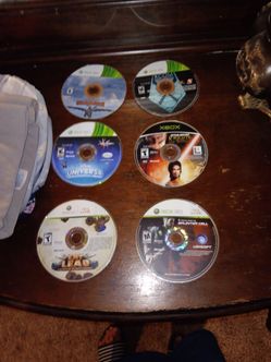X box and xbox 360 games each have different prices and no case