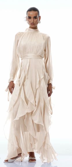 AMITI RUFFLE MAXI DRESS