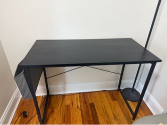 Black Metal Frame Writing Desk