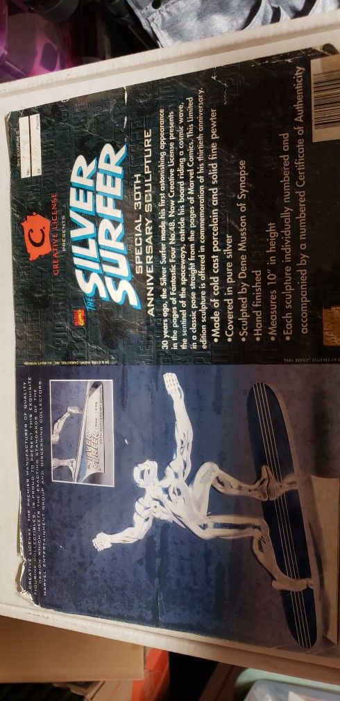 Marvel Silver Surfer Statue