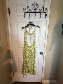 Yellow Floral dress