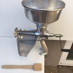 Vintage Original All-Metal Squeezo Strainer