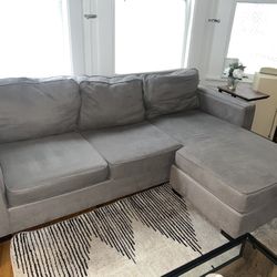 Gray Couch w/ Chaise