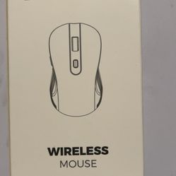 Unused Wireless Mouse 