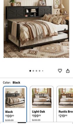 Twin daybed white color