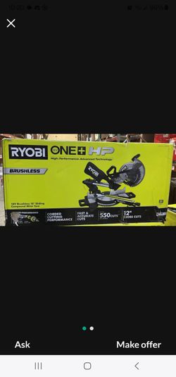 RYOBI ONE+ HP 18V Brushless Cordless 10
