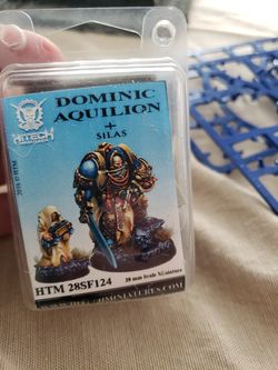 Hitech minis Dominique auquillon great for 40k commander or other tabletop