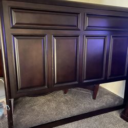 Queen Wood Headboard 