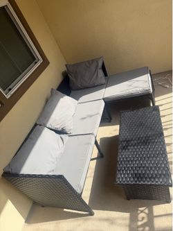 Outdoor patio set