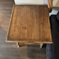 Brown widen side table