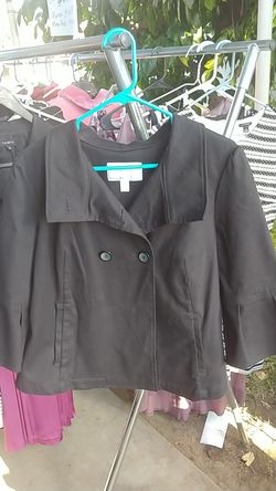 Short sleeve coat