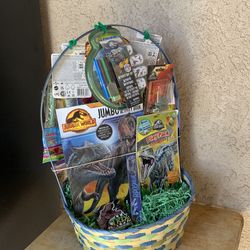 JURASSIC PARK JURASSIC WORLD DINOSAUR EASTER BASKET